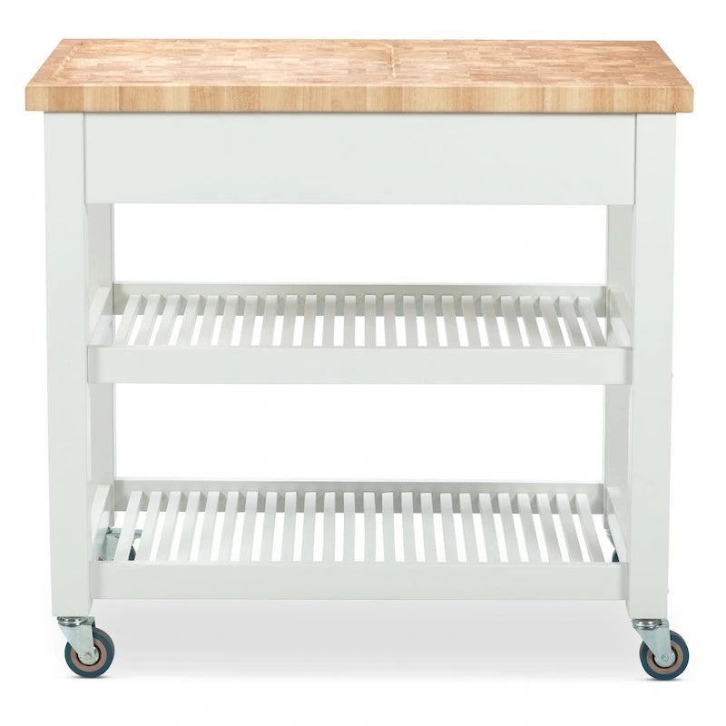 Chris & Chris Pro Chef Work Station tout bois naturel