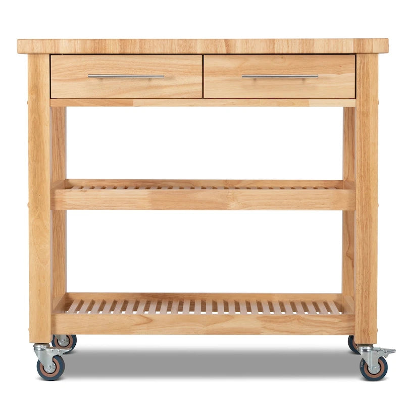 Chris & Chris Pro Chef Work Station tout bois naturel