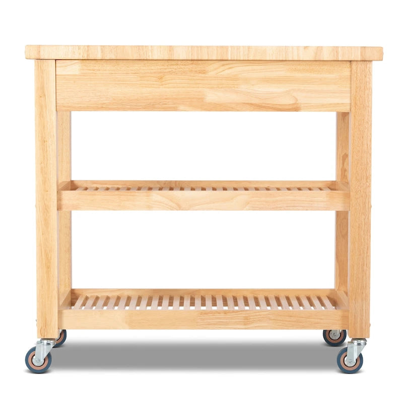 Chris & Chris Pro Chef Work Station tout bois naturel