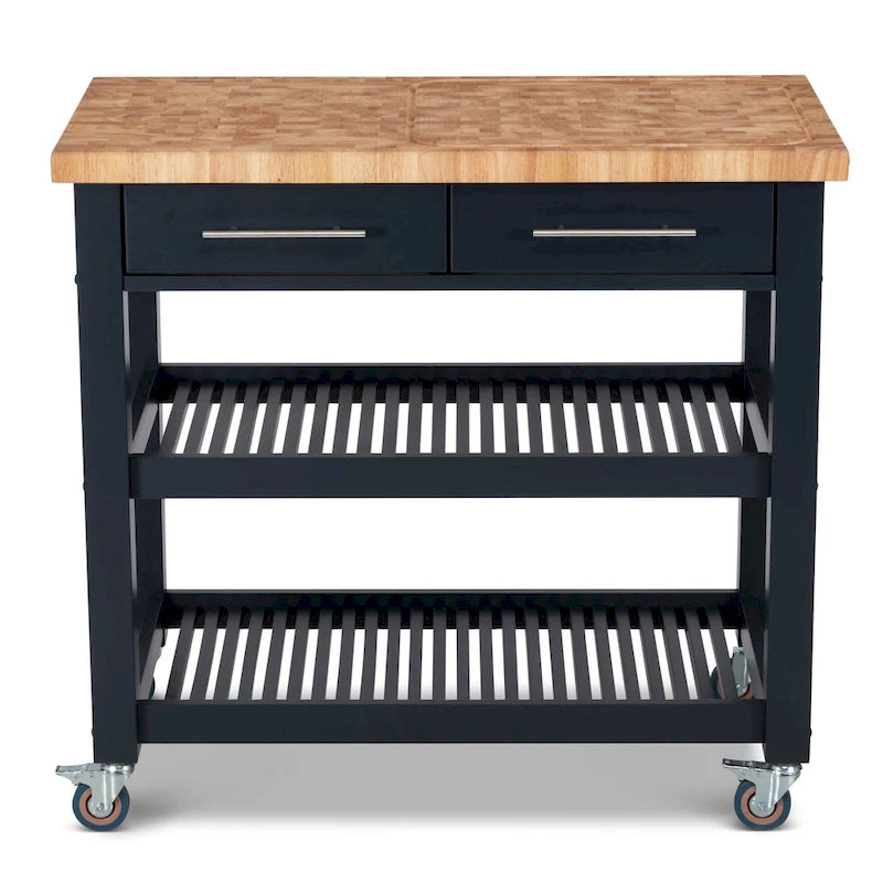 Chris & Chris Pro Chef Work Station tout bois naturel