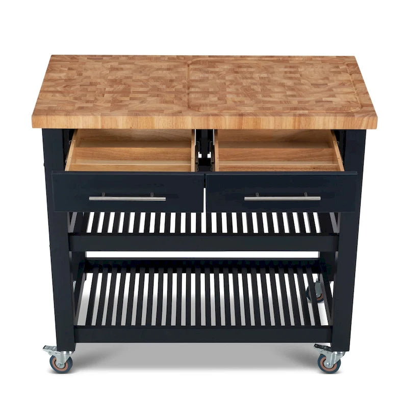 Chris & Chris Pro Chef Work Station tout bois naturel