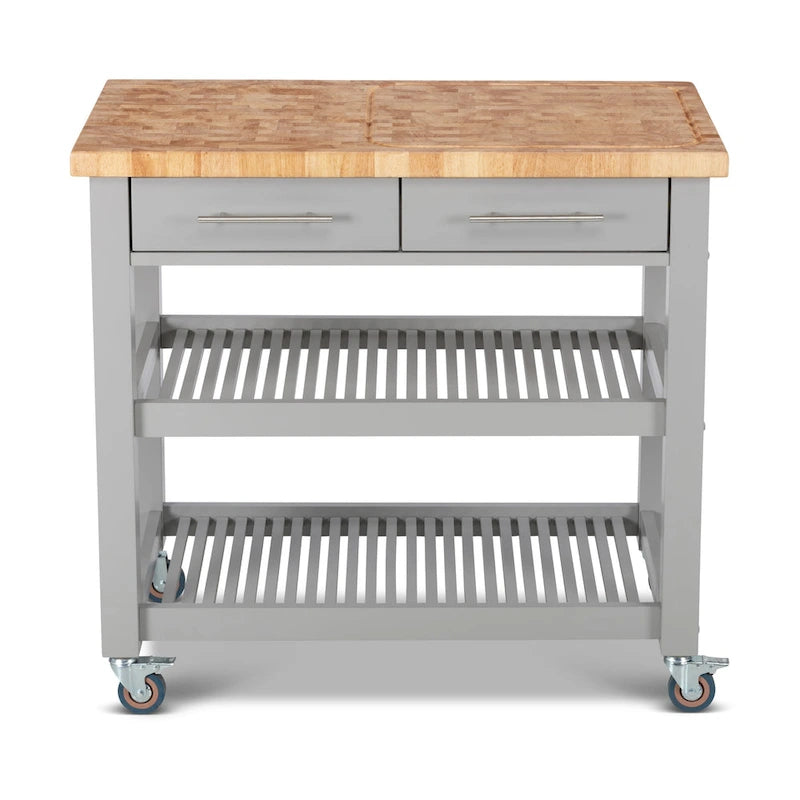 Chris & Chris Pro Chef Work Station tout bois naturel
