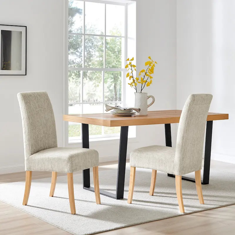 Chaise en tissu Valencia (Lot de 2)