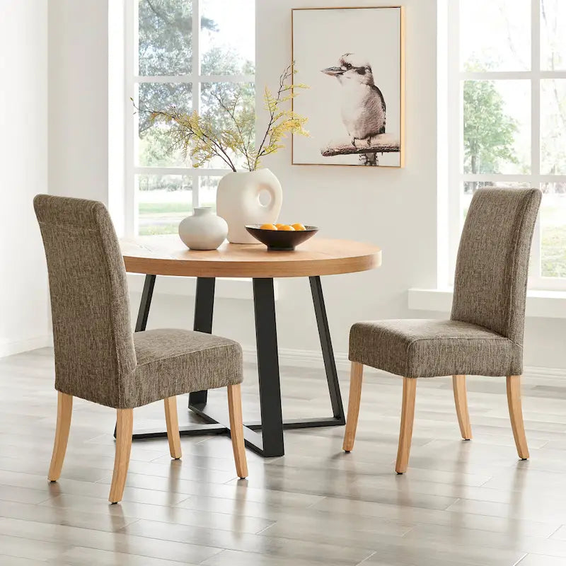 Chaise en tissu Valencia (Lot de 2)