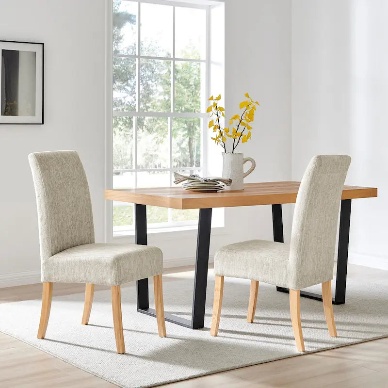 Chaise en tissu Valencia (Lot de 2)