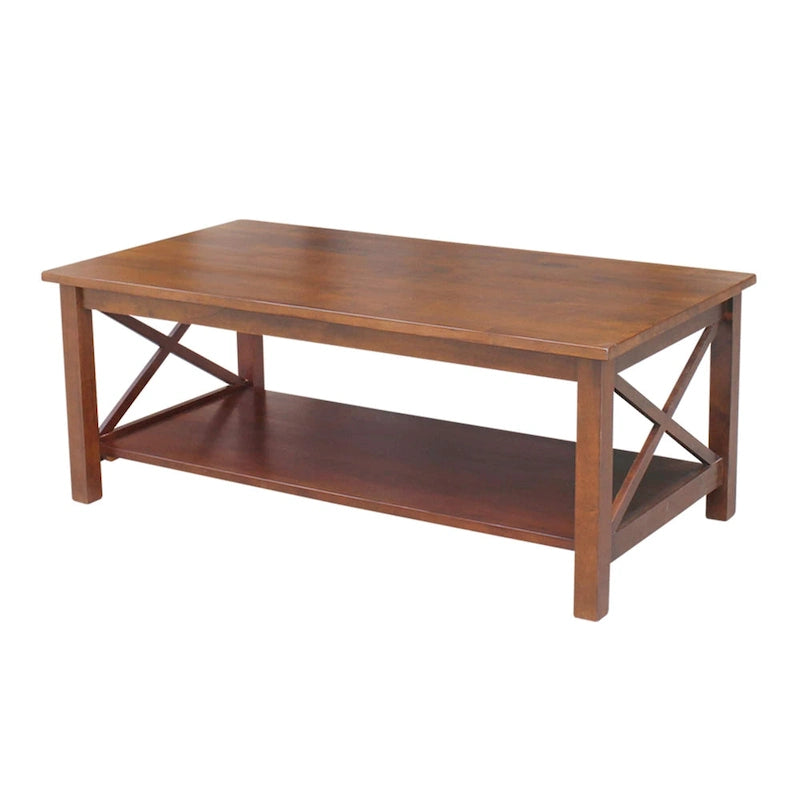 Table basse Hampton en bois massif