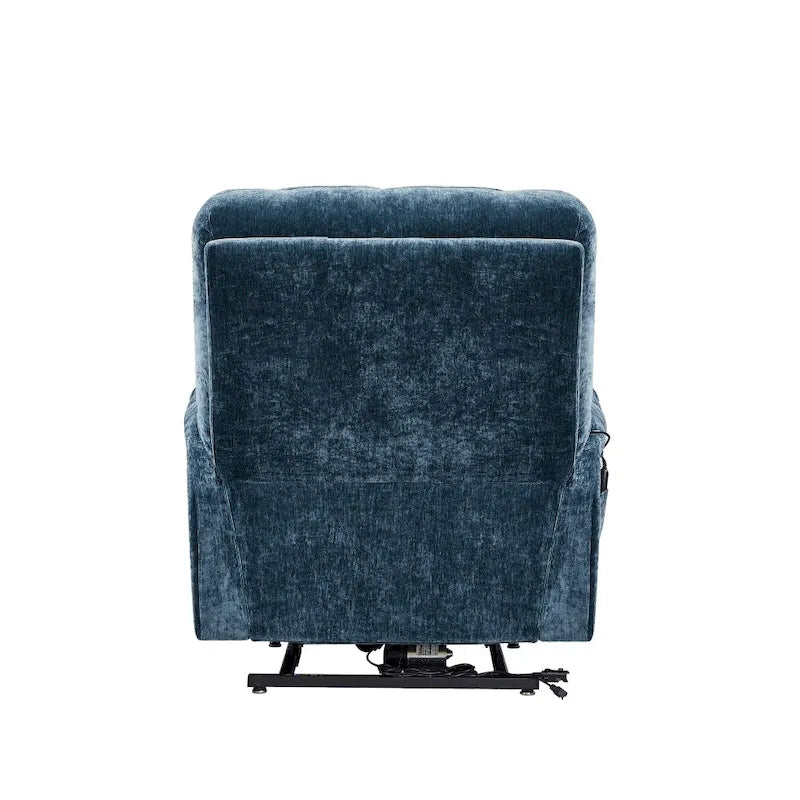 Fauteuil inclinable releveur électrique pour personnes âgées avec fonction de massage chauffant