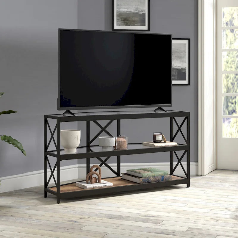 Meuble TV hexagonal Celine