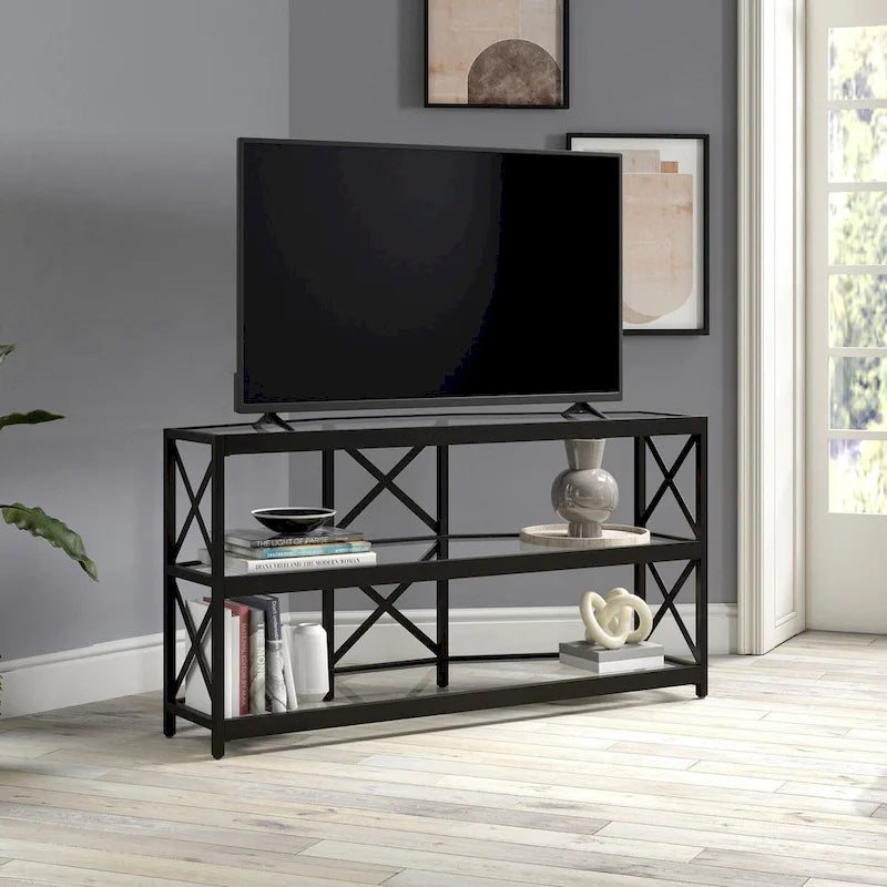 Meuble TV hexagonal Celine