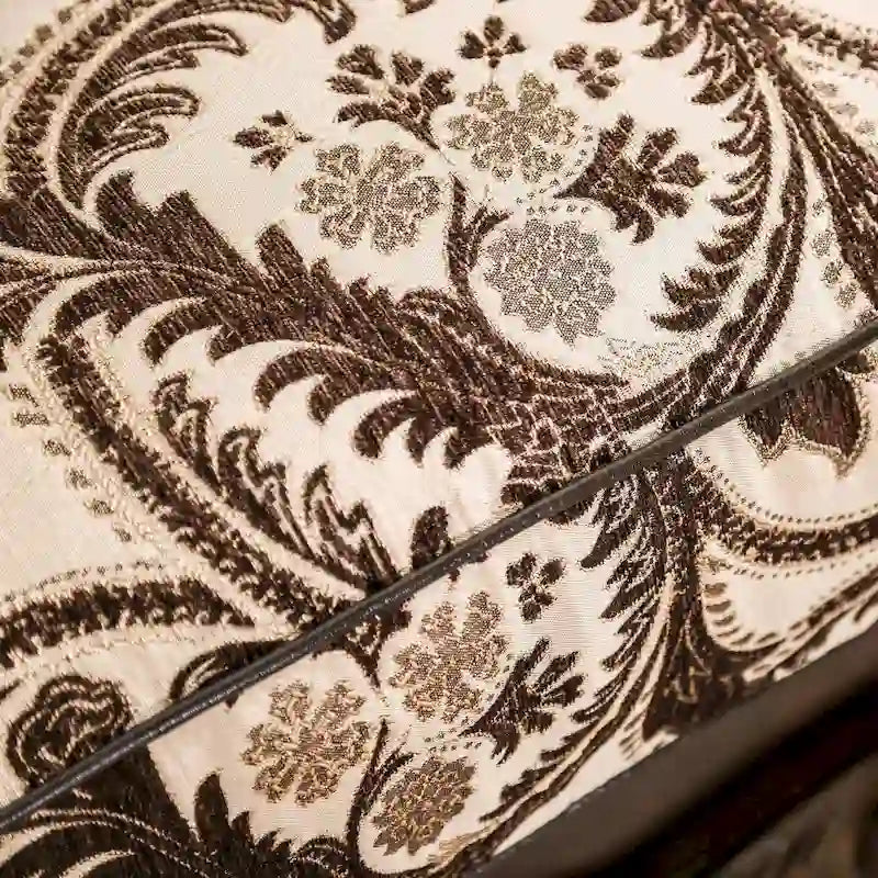 Causeuse capitonnée en similicuir traditionnel Rend de Furniture of America