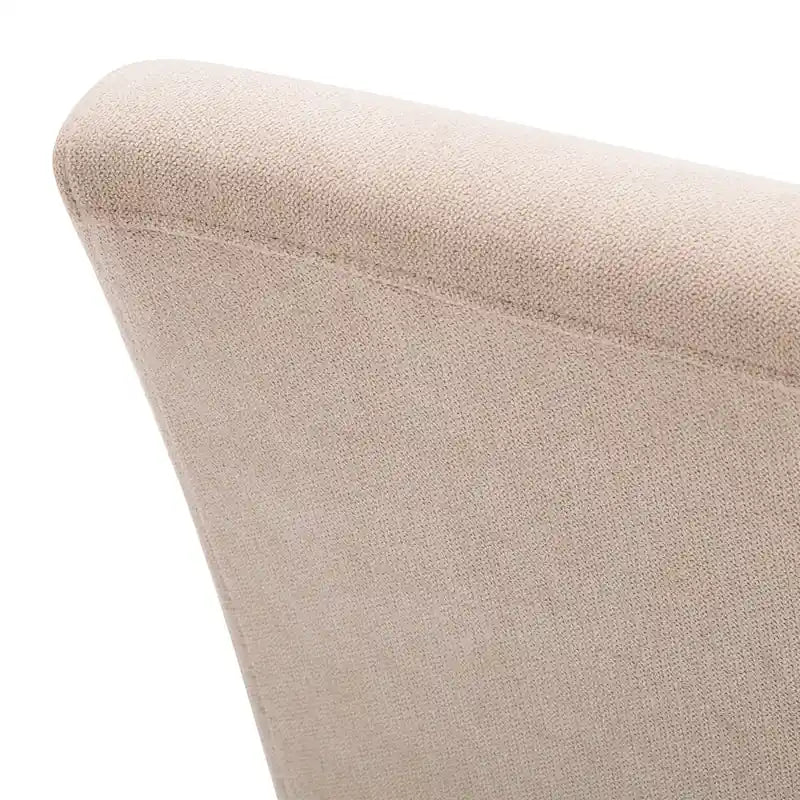 Chaises de salle à manger Parsons en tissu avec garniture cloutée en éponge, lot de 2