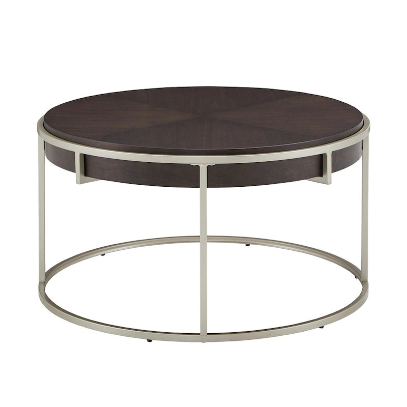 Table ronde Cooke avec piètement en métal de iNSPIRE Q Modern