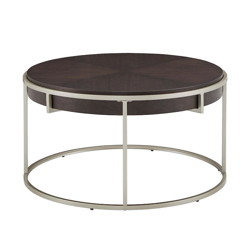 Table ronde Cooke avec piètement en métal de iNSPIRE Q Modern