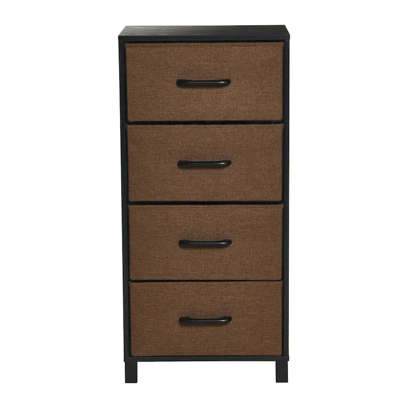 Commode haute avec 4 tiroirs de rangement