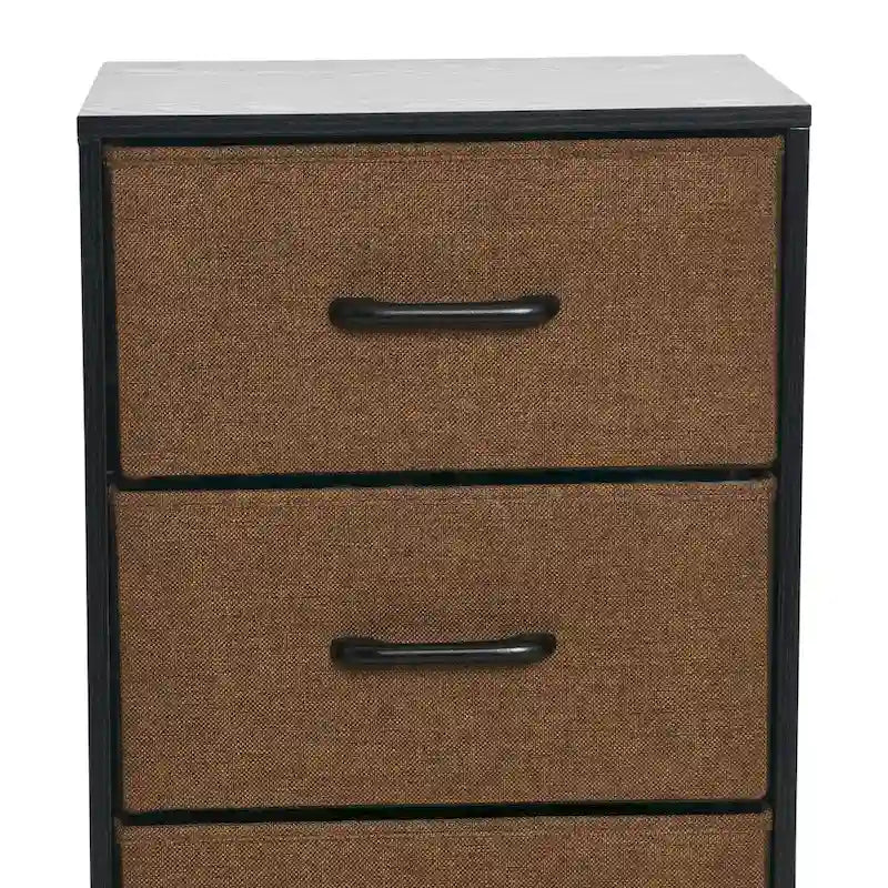 Commode haute avec 4 tiroirs de rangement