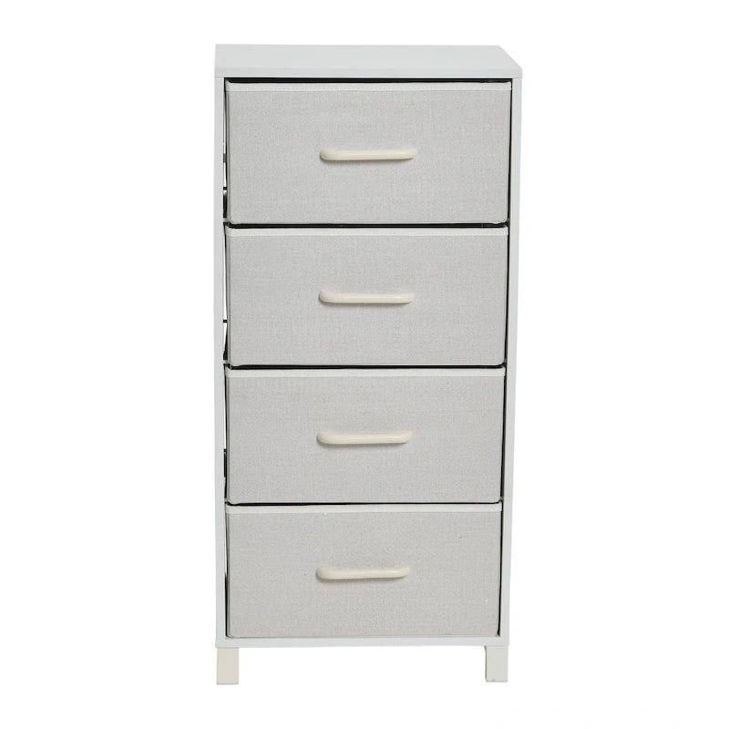Commode haute avec 4 tiroirs de rangement