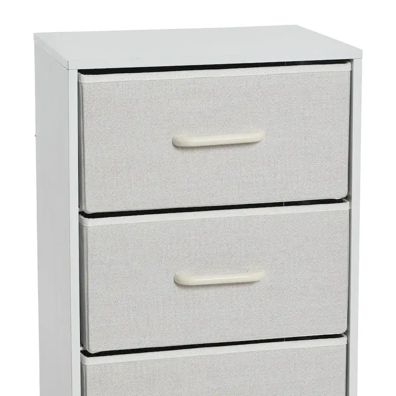 Commode haute avec 4 tiroirs de rangement
