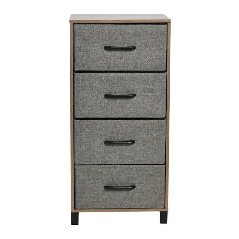 Commode haute avec 4 tiroirs de rangement