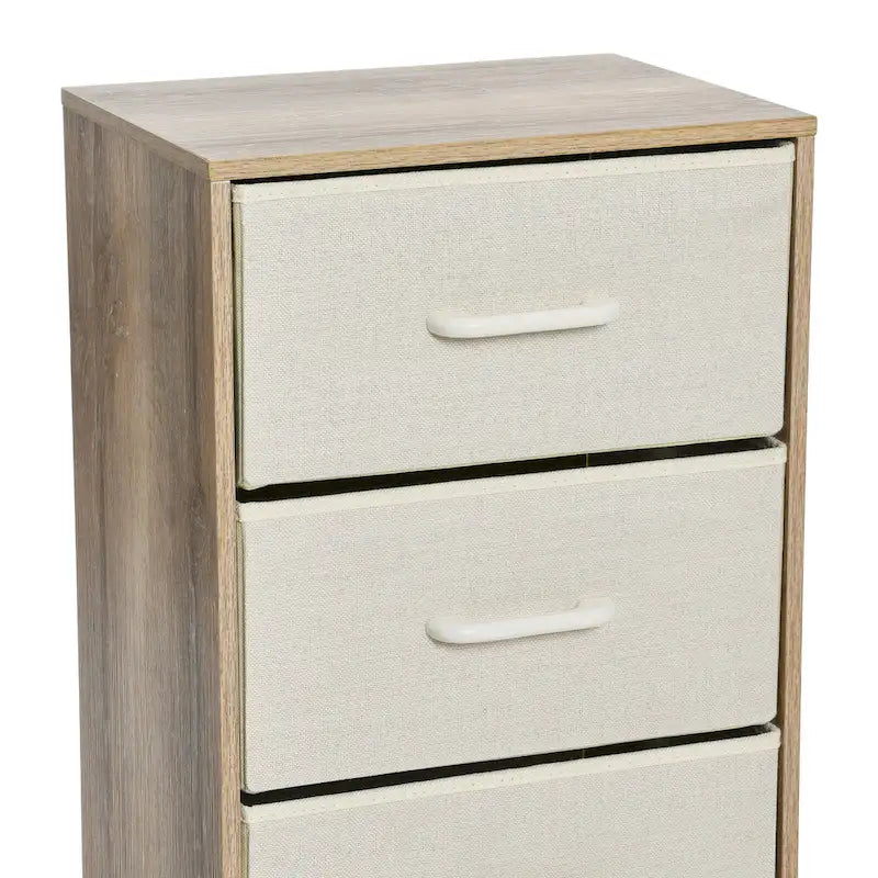 Commode haute avec 4 tiroirs de rangement