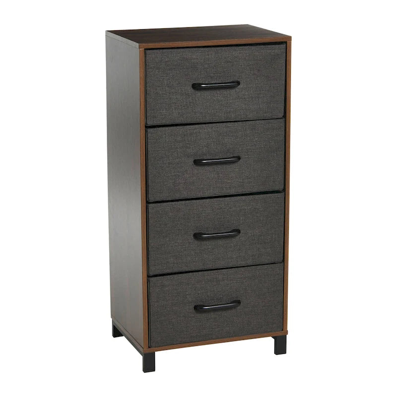 Commode haute avec 4 tiroirs de rangement