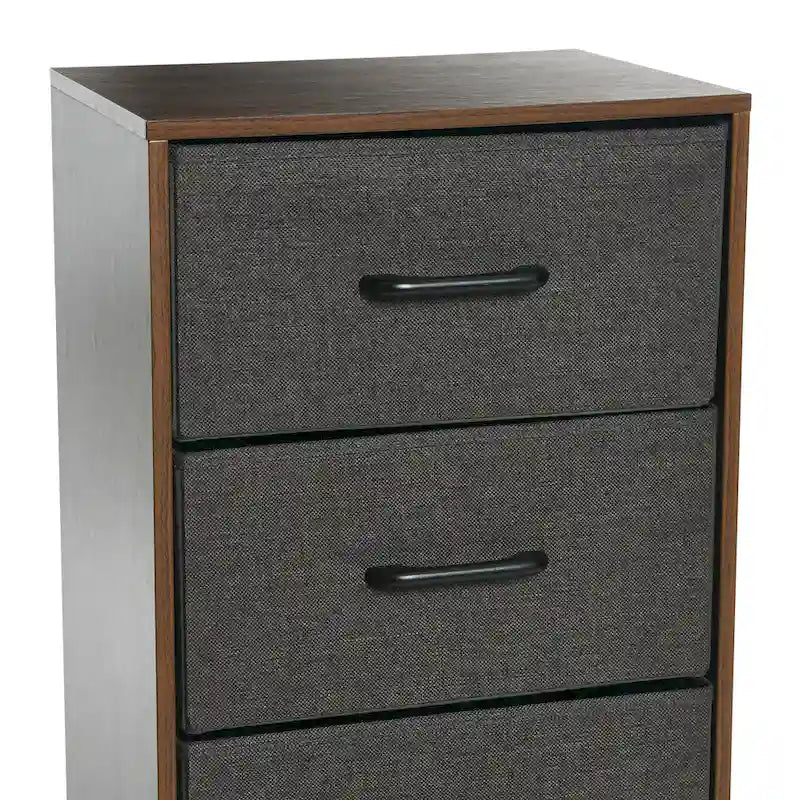 Commode haute avec 4 tiroirs de rangement