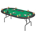 AVAWING Table de poker pour 9 joueurs Casino Loisirs