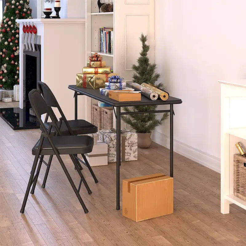 Table pliante Cosco 20 x 48 avec plateau en vinyle