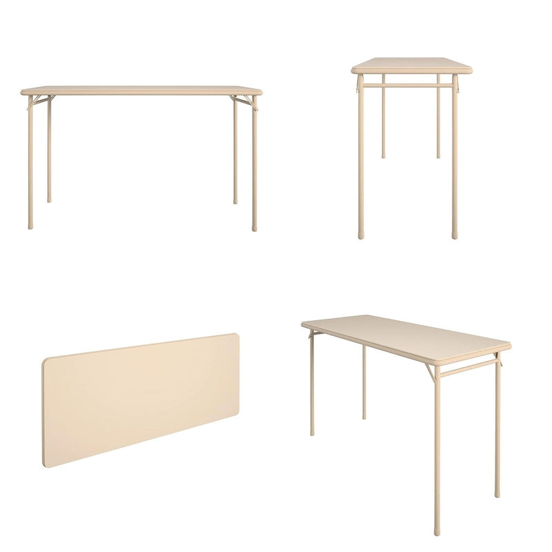 Table pliante Cosco 20 x 48 avec plateau en vinyle