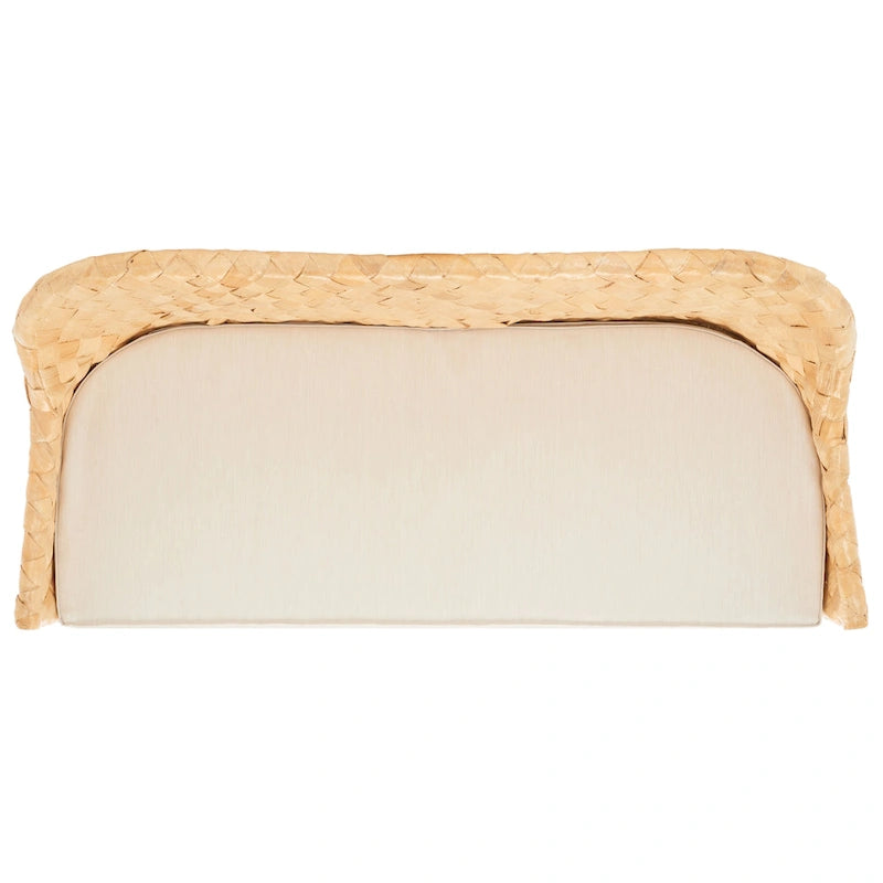 Banc de canapé tissé Safavieh Marfisa – 52 L x 24 P x 33 H – 52Lx24Px33H