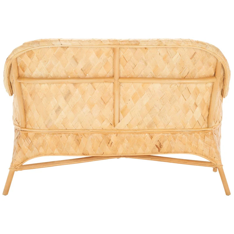 Banc de canapé tissé Safavieh Marfisa – 52 L x 24 P x 33 H – 52Lx24Px33H