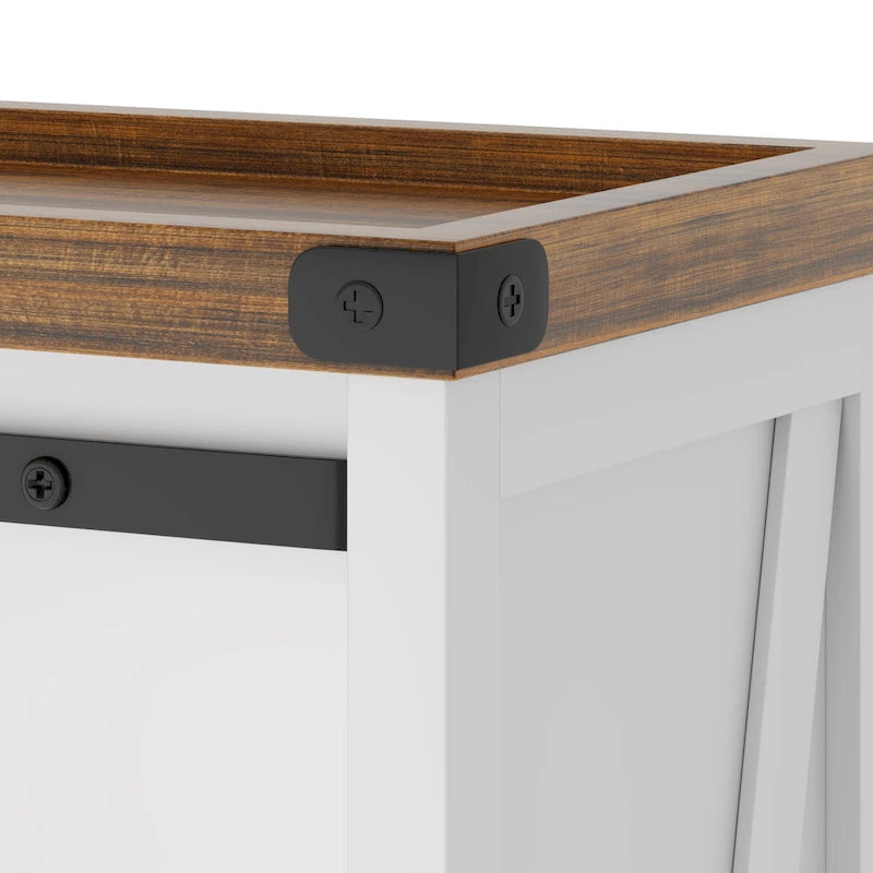 Meuble de rangement sur pied au-dessus des toilettes