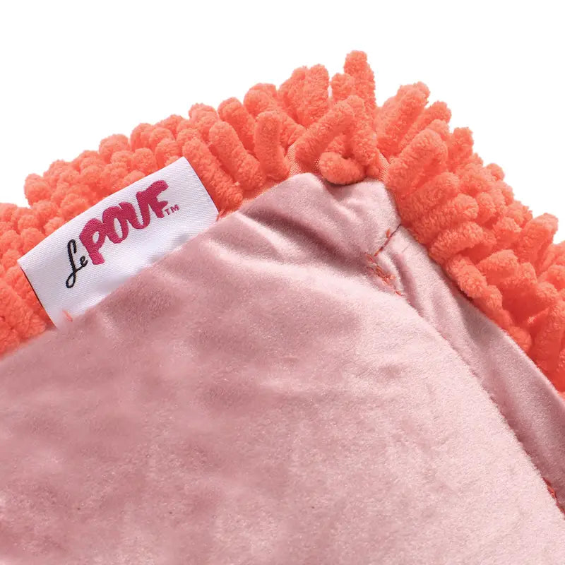 Pouf Moloney en chenille microfibre moderne par Christopher Knight Home