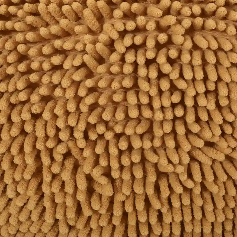 Pouf Moloney en chenille microfibre moderne par Christopher Knight Home