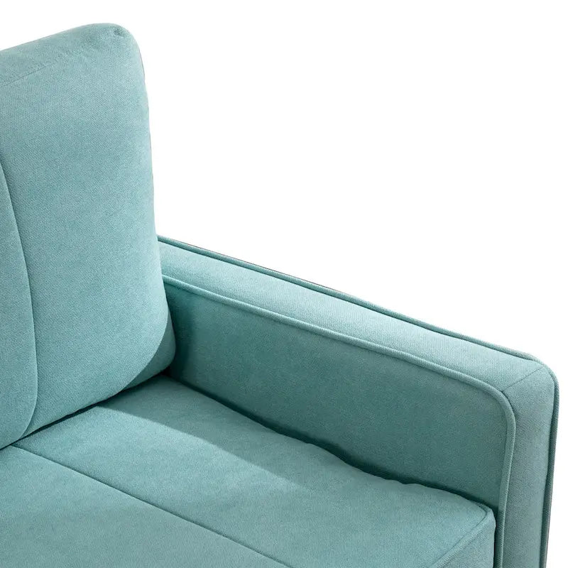 Canapé d'angle modulable à faire soi-même avec pouf