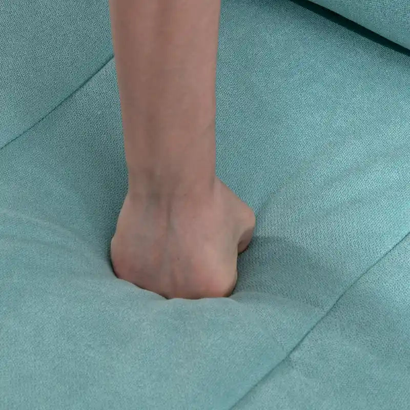 Canapé d'angle modulable à faire soi-même avec pouf