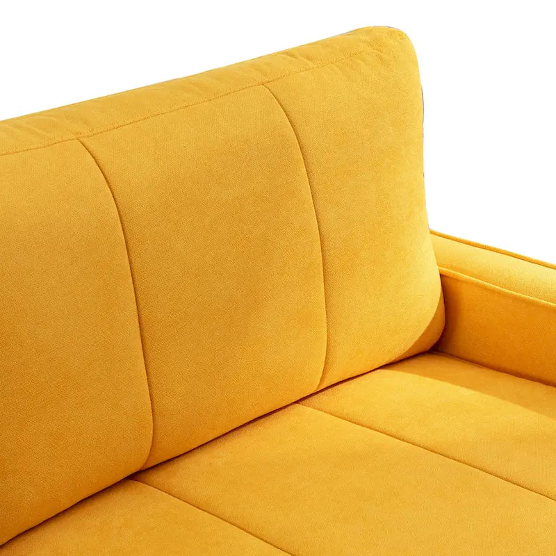 Canapé d'angle modulable à faire soi-même avec pouf