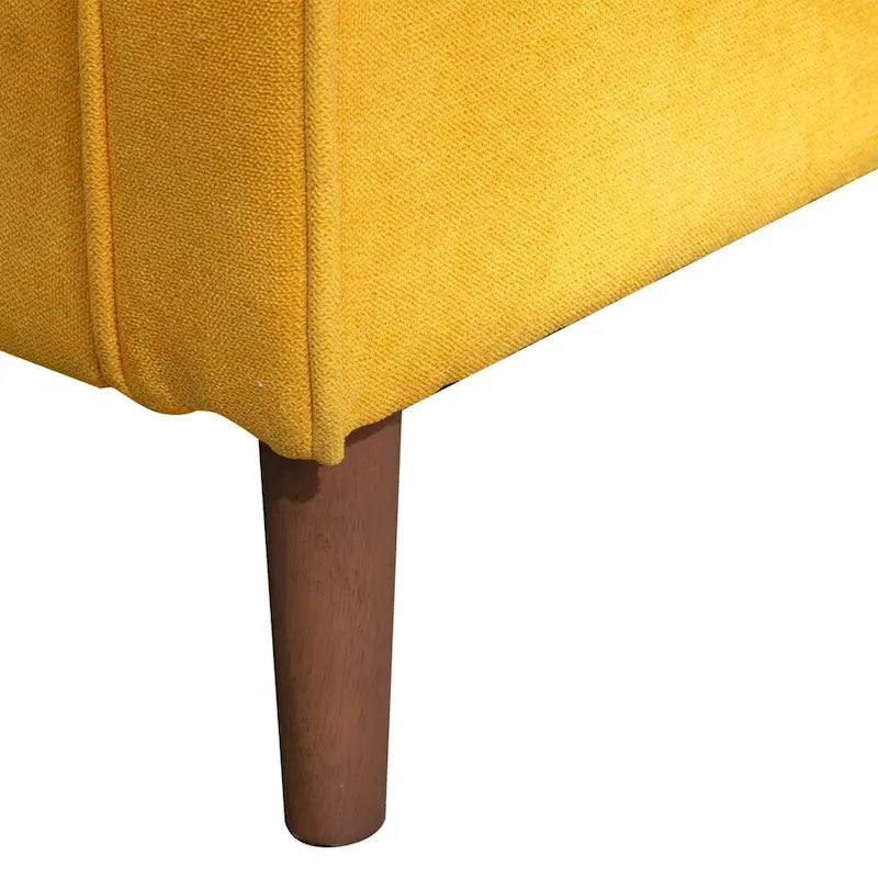 Canapé d'angle modulable à faire soi-même avec pouf
