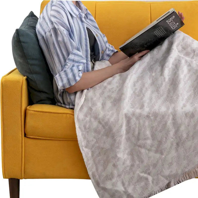 Canapé d'angle modulable à faire soi-même avec pouf