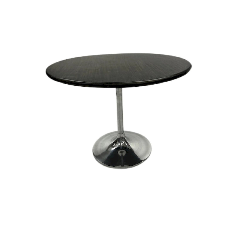 Table de salle à manger ronde Carolina Living Alden Wood Top 40