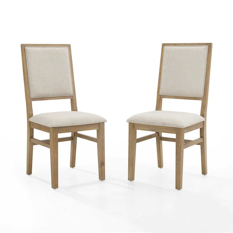 Ensemble de 2 chaises Joanna à dossier rembourré - 18,25 L x 21 P x 39,88 H