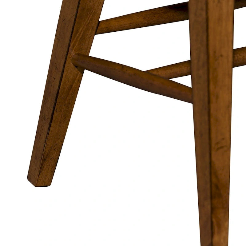 Le fauteuil à dossier Windsor The Gray Barn Hearthstone Ridge Tobacco