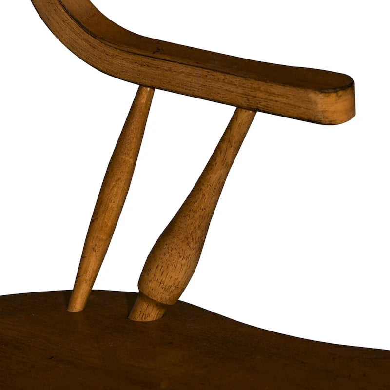 Le fauteuil à dossier Windsor The Gray Barn Hearthstone Ridge Tobacco