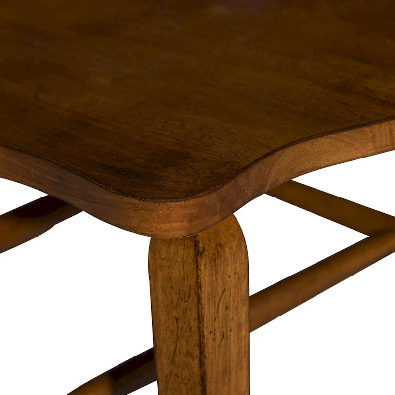 Le fauteuil à dossier Windsor The Gray Barn Hearthstone Ridge Tobacco