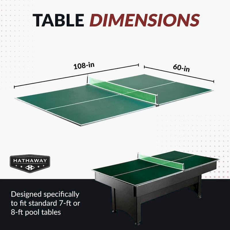 Plateau de conversion de tennis de table 12 mm Hathaway Quick Set