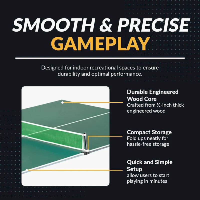 Plateau de conversion de tennis de table 12 mm Hathaway Quick Set