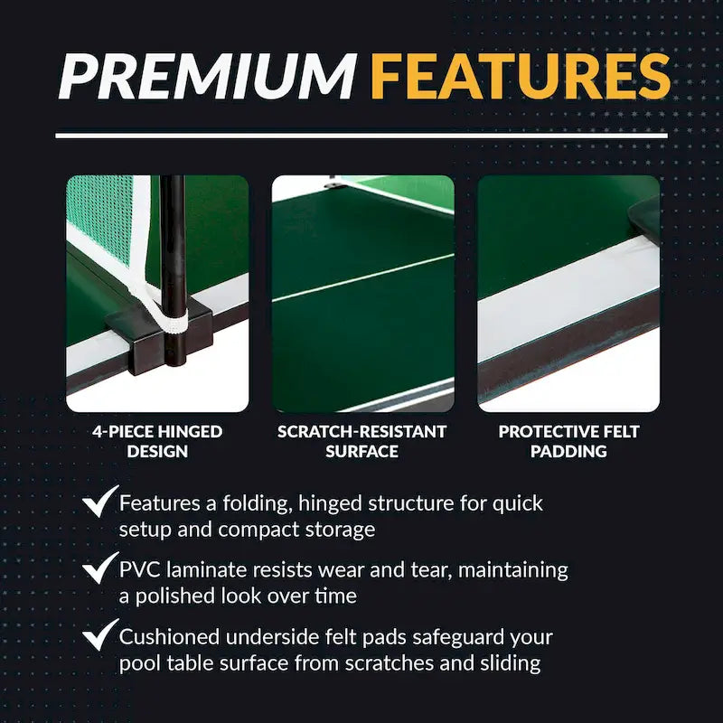 Plateau de conversion de tennis de table 12 mm Hathaway Quick Set