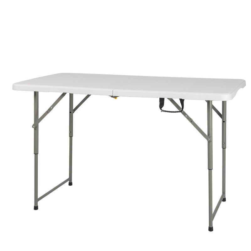 Table pliante en plastique de 1,2 m à hauteur réglable