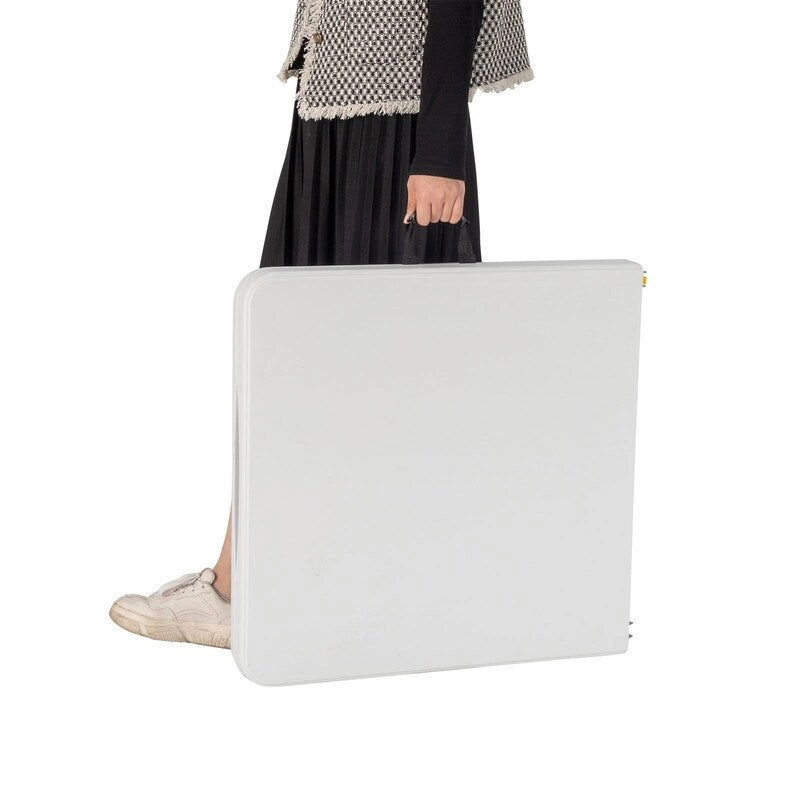 Table pliante en plastique de 1,2 m à hauteur réglable