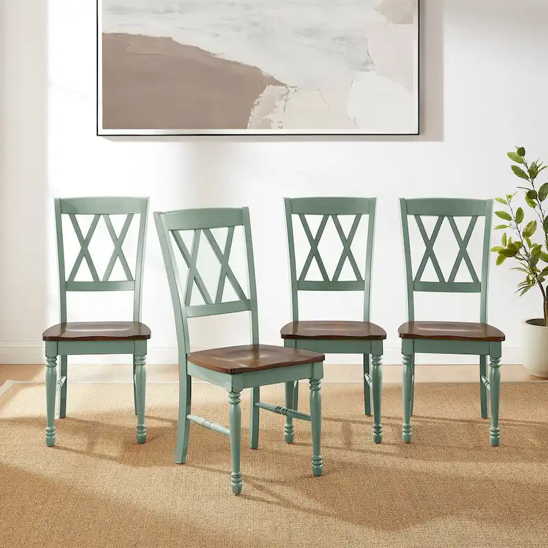 Ensemble de 4 chaises de salle à manger Shelby Crosley