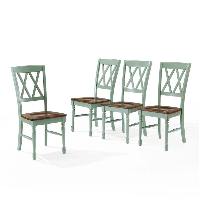 Ensemble de 4 chaises de salle à manger Shelby Crosley